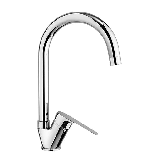 Miscelatore monocomando lavello linea logos cromo