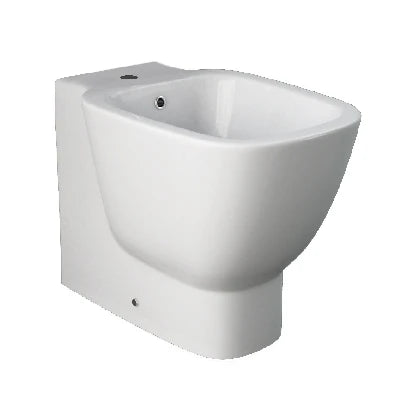 Bidet one filo muro erogazione rubinetto