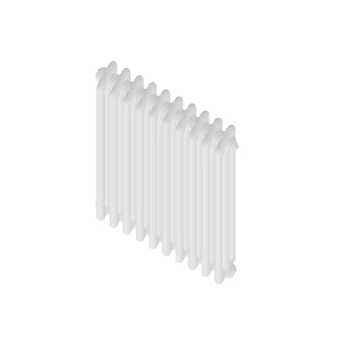 Radiatore tubolare ardesia 3 colonne h556 4 elementi bianco