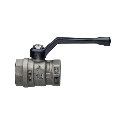 Valvola a sfera a passaggio totale ff con leva junior-sfer 3/4 dn 20 pn 40