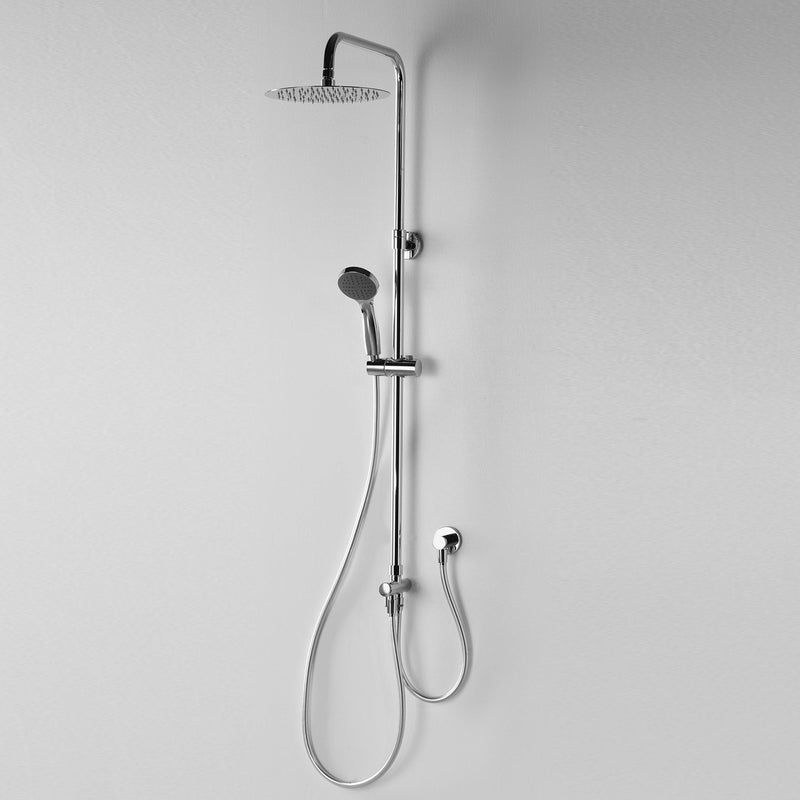 Colonna Doccia a ponte ARES modello Eros con soffione tondo in metallo d.20 cm by CeramicStore | Lo specialista del tuo bagno