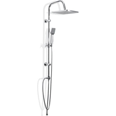 Saliscendi mix square cromo