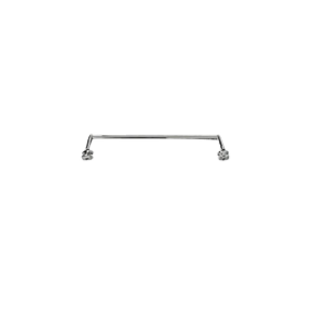Barra portasalviette abs cromato Lazzarini Ibiscus lunga 500 mm by CeramicStore | Lo specialista del tuo bagno