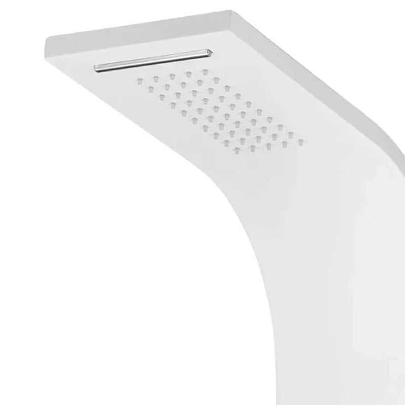 Pannello Doccia Collezione Verona DocciaGo in Alluminio - Finitura Bianca