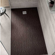 Piatto doccia Effetto Pietra 80x80 Ideal Standard Ultra Flat S- Piletta NON inclusa by CeramicStore | Lo specialista del tuo bagno