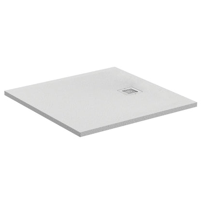 Piatto doccia Effetto Pietra 90x90 Ideal Standard Ultra Flat S- Piletta NON inclusa by CeramicStore | Lo specialista del tuo bagno