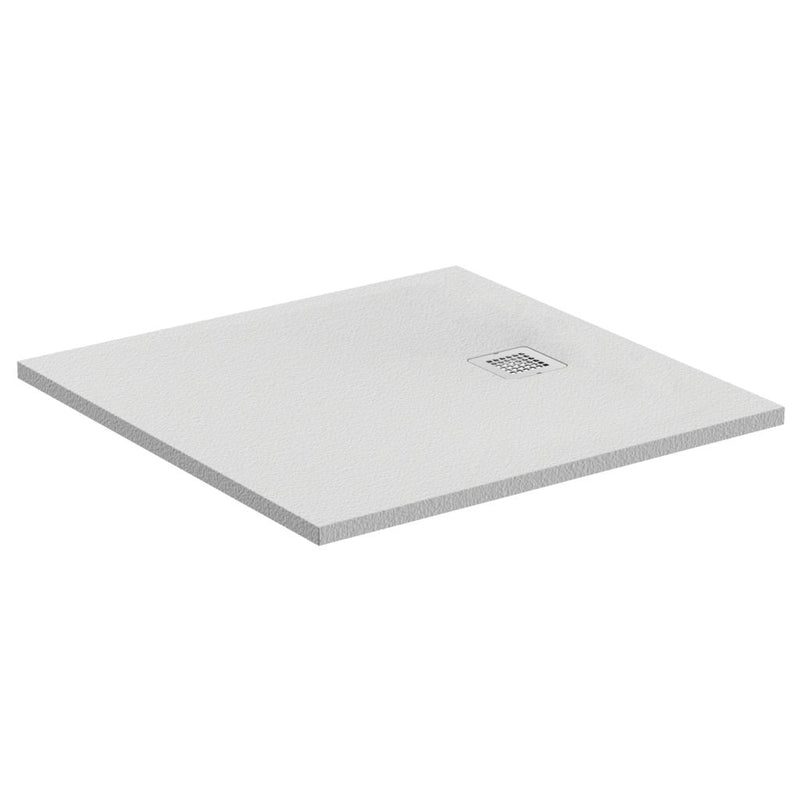 Piatto doccia quadrato Effetto Pietra 100x100 Ideal Standard Ultra Flat S- Piletta NON inclusa by CeramicStore | Lo specialista del tuo bagno