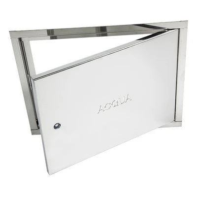 Sportello per protezione acqua zincato h1xl1 nicchia 26x36- hxl 30x40