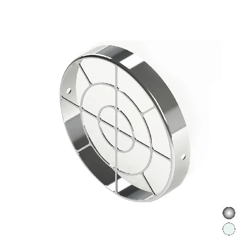 Griglia aspirazione d. 80 mm diam. 80 nylon bianca