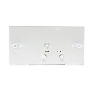 Sottoplacca con leverismo per dual flush -
