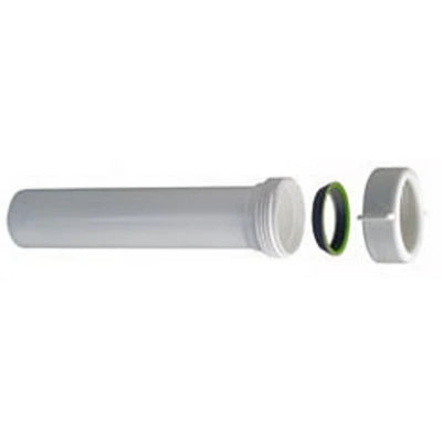 Prolunga universale completa bianca d.32 1 1/4 x 165