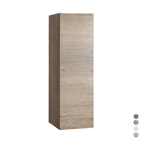 Pensile cm 20xh.74 ad un anta reversibile mod. unika cm 20x24 5xh.74 olmo bianco