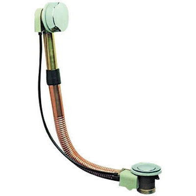 Colonna scarico vasca in ottone modello a sedere -