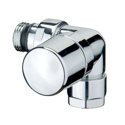 Valvola d arredo ad angolo sx termostatizzabile cromo-lucido 3/8