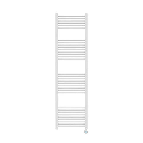 Termoarredo elettrico con termostasto digitale h. 1800 mm bianco l. cm 50 900w