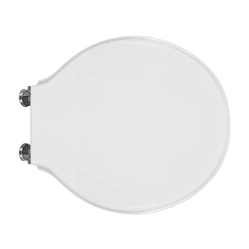 Sedile wc senesi per vaso lutezia forma 2 bianco cerniere a passanti