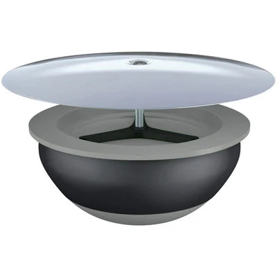 Supertappo ad espansione diam. 100 con piattello diam. 125 -