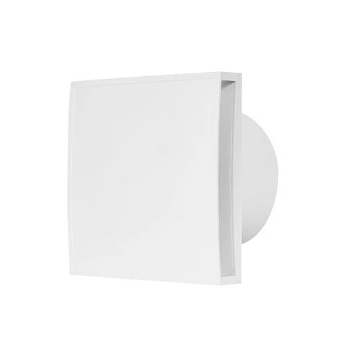 Aspiratore elettrico esterno a supporto ventilazione naturale bianco d. 100 19 w