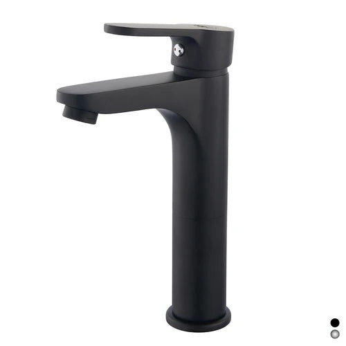 Miscelatore monocomando lavabo alto serie paco cromo