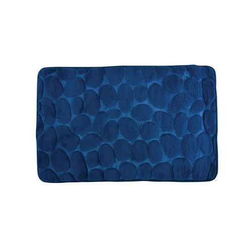 Tappeto bagno in microfibra schiuma nero cm 40x60