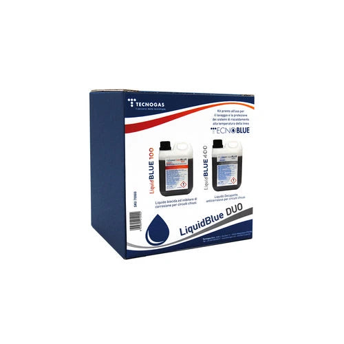 Kit liquid blue duo per impianti riscaldamento alta temp 1 lt
