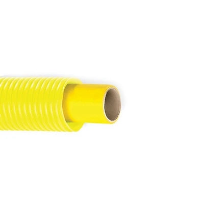 Tubo multi-dian per gas con guaina corrugata gialla diam. 26 x 3