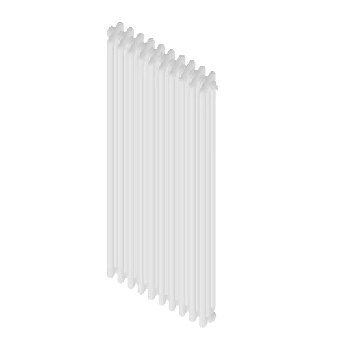 Radiatore tubolare ardesia 3 colonne h856 7 elementi bianco