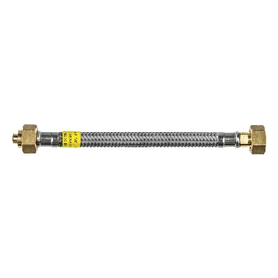 Flessibile per gas treccia inox sicurgas ng dn8 600 mm