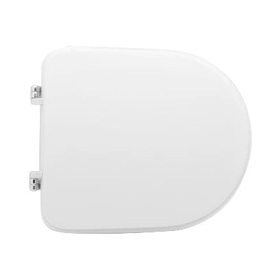 Sedile wc per sbordoni vaso dora forma 7 bianco