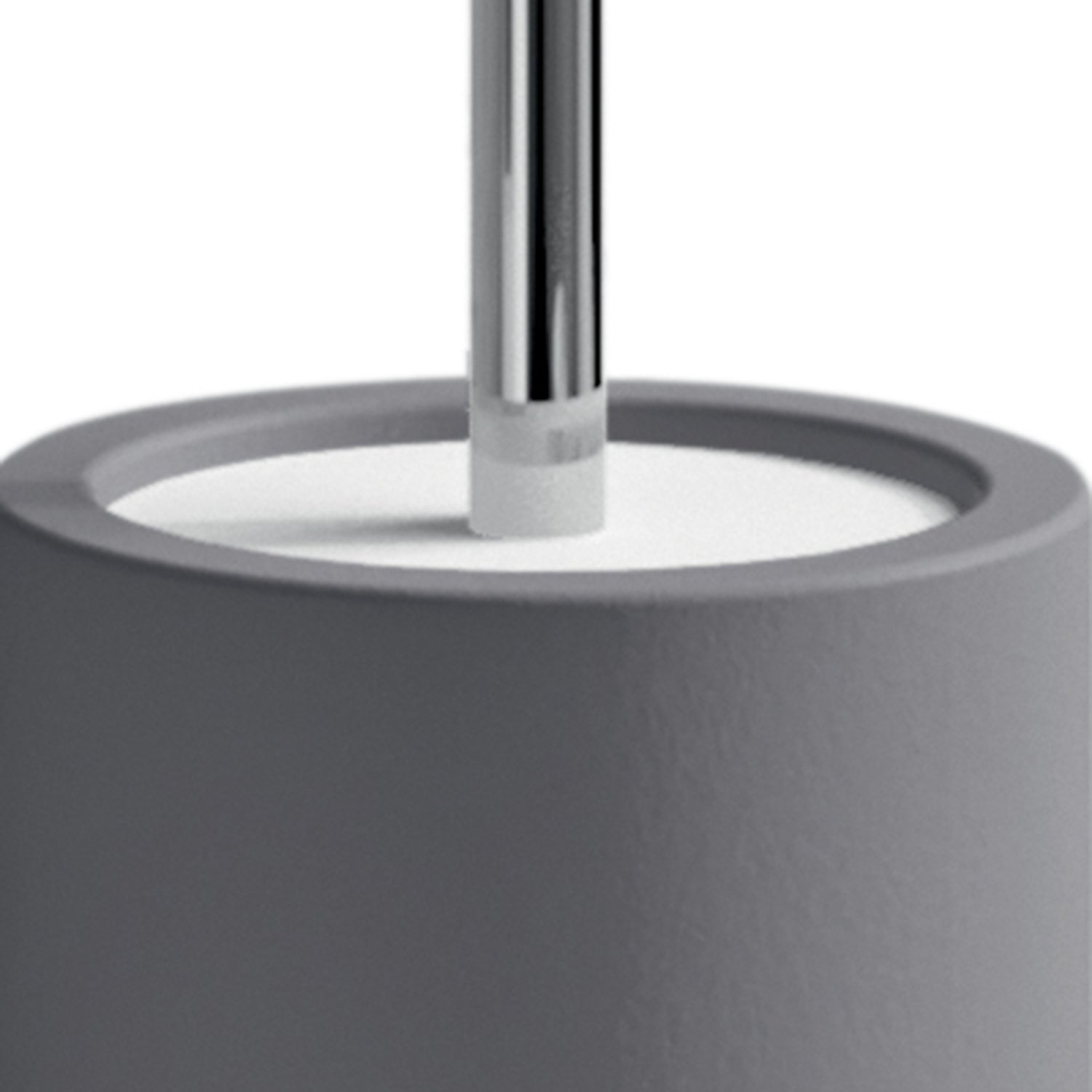 Scopino in ceramica Gedy serie New Mizar - Grigio by CeramicStore | Lo specialista del tuo bagno