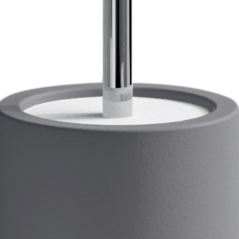 Scopino in ceramica Gedy serie New Mizar - Grigio by CeramicStore | Lo specialista del tuo bagno