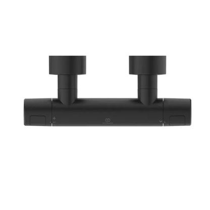 Miscelatore termostatico esterno per doccia Ideal standard Ceratherm T25  New Nero Seta Art A8600XG