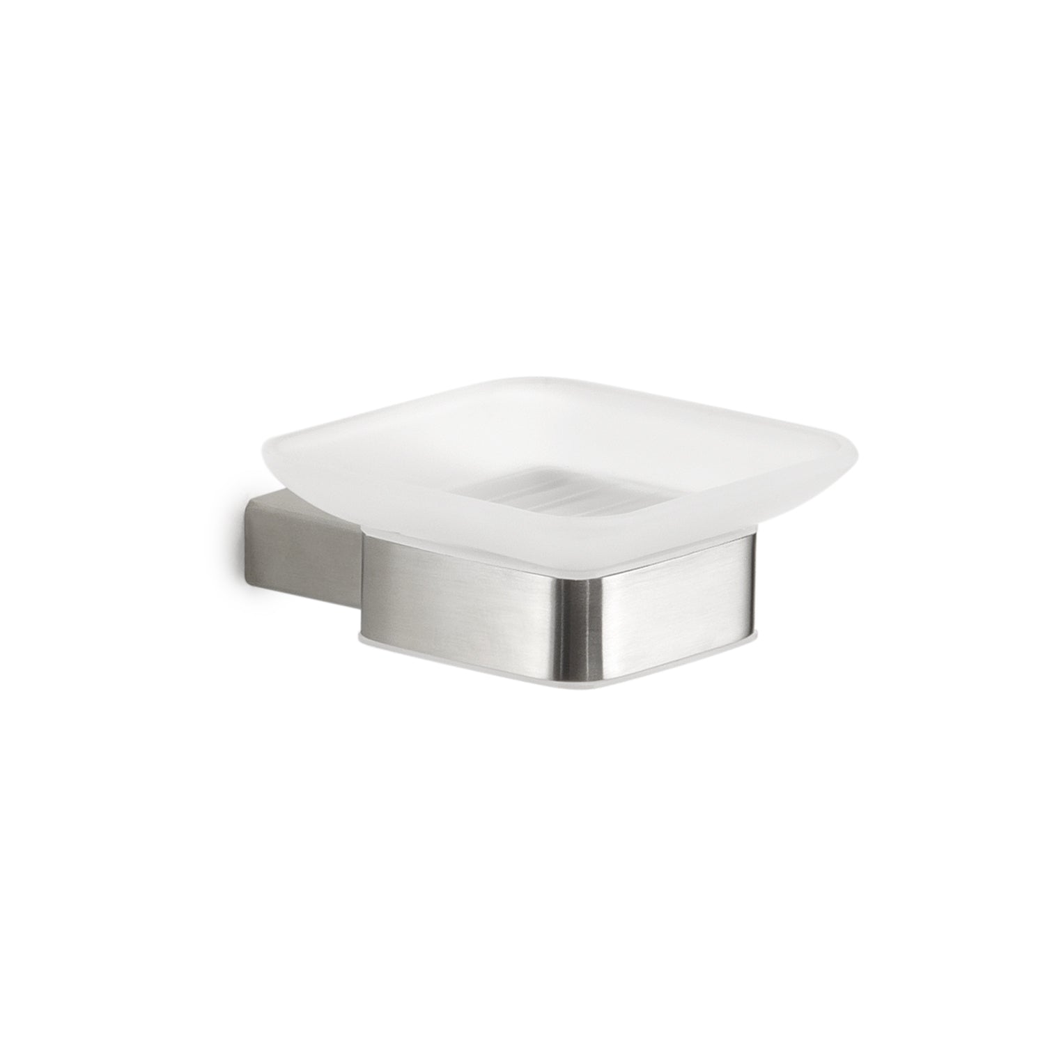 Portasapone in Acciaio Inox AISI 304 e Cromall Maui di Gedy - Spazzolato by CeramicStore | Lo specialista del tuo bagno