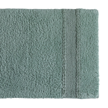 Tappeto in cotone con fondo antiscivolo Miss di Gedy - Verde by CeramicStore | Lo specialista del tuo bagno