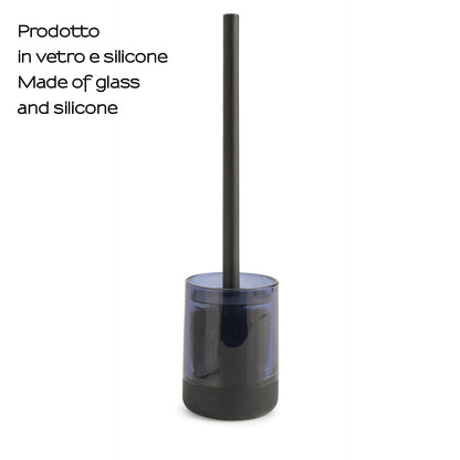 Scopino in vetro Gedy serie Nicole - Blu by CeramicStore | Lo specialista del tuo bagno