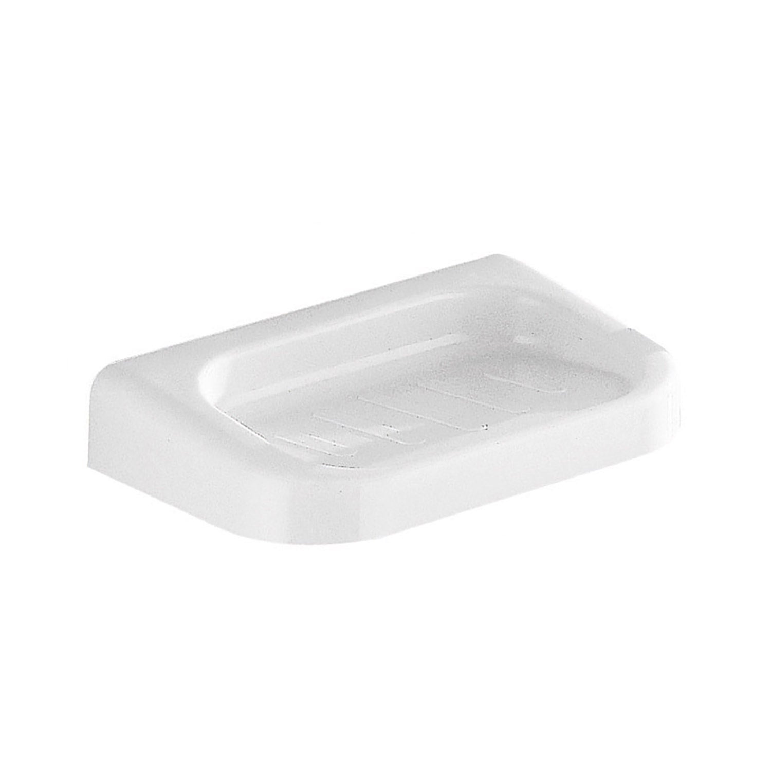 Portasapone a parete di Gedy serie Darios - Bianco by CeramicStore | Lo specialista del tuo bagno