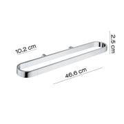 Portasalviette attrezzabile a parete Gedy serie Azzorre - Cromato by CeramicStore | Lo specialista del tuo bagno