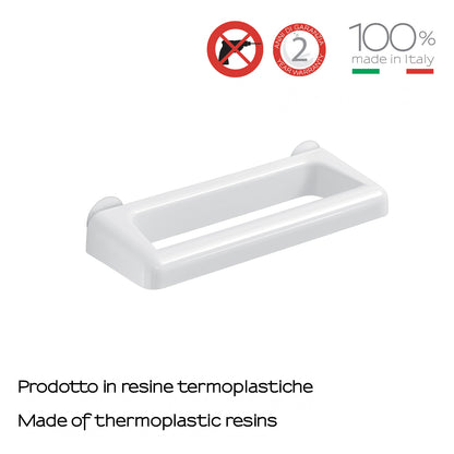 Porta asciugamani 30 cm di Gedy serie Junior - Bianco by CeramicStore | Lo specialista del tuo bagno
