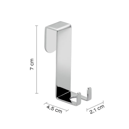 Set tergivetro e gancio modello Thor di Gedy - Cromato by CeramicStore | Lo specialista del tuo bagno