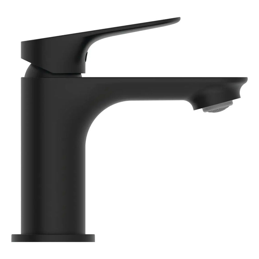 Rubinetto Miscelatore Lavabo Ideal Standard Ceralife O Nero Opaco con sistema BlueStart e scarico Click-Clack