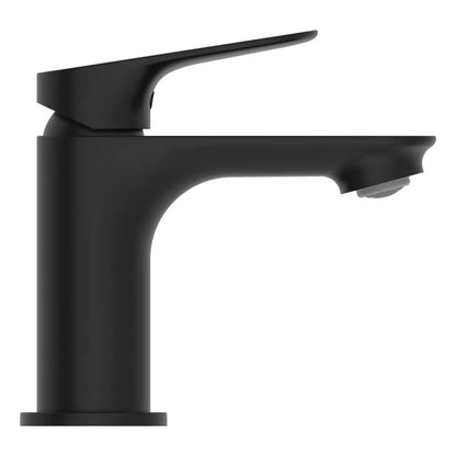 Rubinetto Miscelatore Lavabo Ideal Standard Ceralife O Nero Opaco con sistema BlueStart e scarico Click-Clack