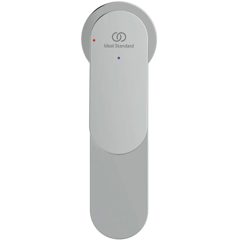 Miscelatore monocomando per lavabo altezza 18 cm cromato Ideal Standard Ceralife O  con piletta click-clack e bluestart