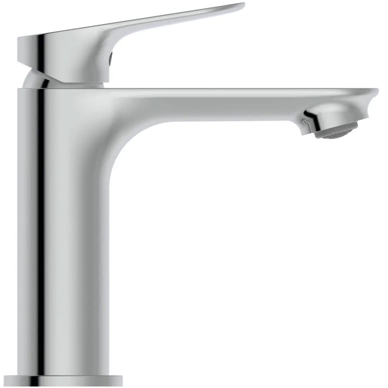 Miscelatore monocomando per lavabo altezza 18 cm cromato Ideal Standard Ceralife O  con piletta click-clack e bluestart