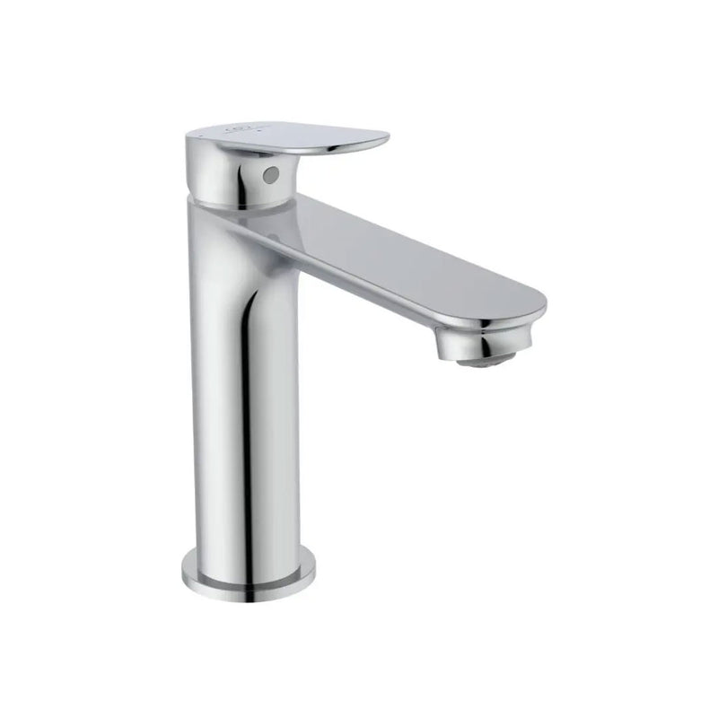Miscelatore lavabo cromato con Scarico Click-Clack Ideal Standard Ceralife O con BlueStart