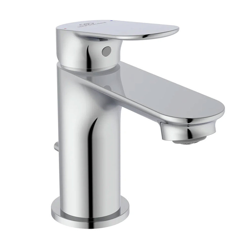 Rubinetto Miscelatore Lavabo Ideal Standard Ceralife O cromato con piletta di scarico e saltello da 1-1/4" con sistema BlueStart