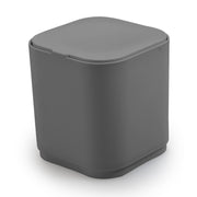 Cestino da tavolo 1.2 lt da appoggio Gedy serie Seventy - Grigio by CeramicStore | Lo specialista del tuo bagno