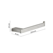 Portasalviette ad anello in Acciaio Inox AISI 304 e Cromall Maui di Gedy - Spazzolato by CeramicStore | Lo specialista del tuo bagno