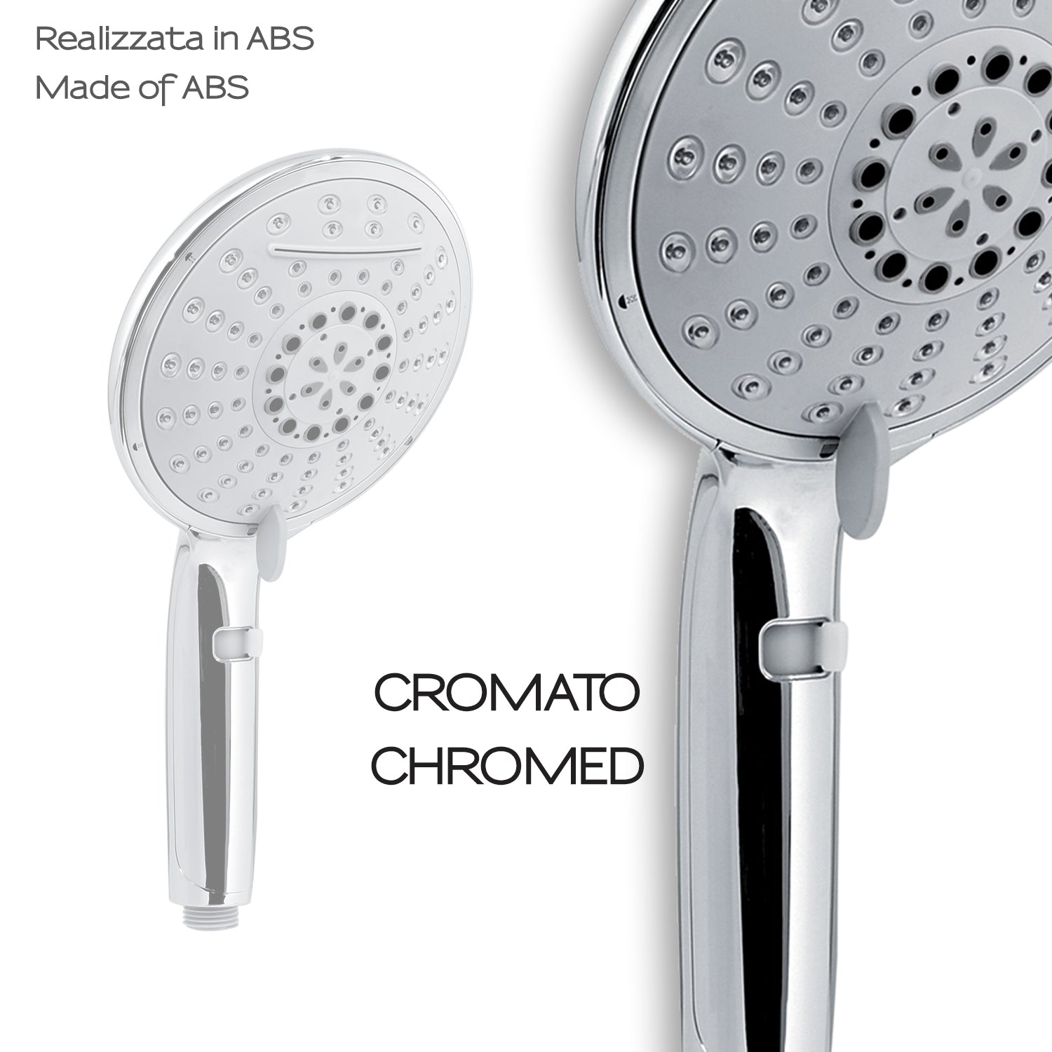 Doccetta 5 getti modello Top 01 di Gedy - Cromato by CeramicStore | Lo specialista del tuo bagno