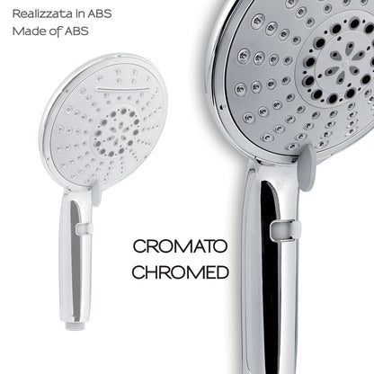 Doccetta 5 getti modello Top 01 di Gedy - Cromato by CeramicStore | Lo specialista del tuo bagno