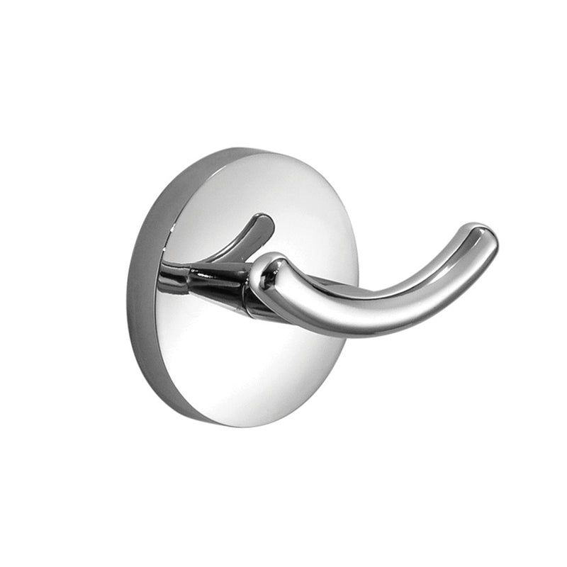 Appendiabiti doppio a muro Vermont Pro di Gedy - Cromato by CeramicStore | Lo specialista del tuo bagno